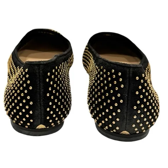 Loeffler Randall Braise Studded Gold Flats