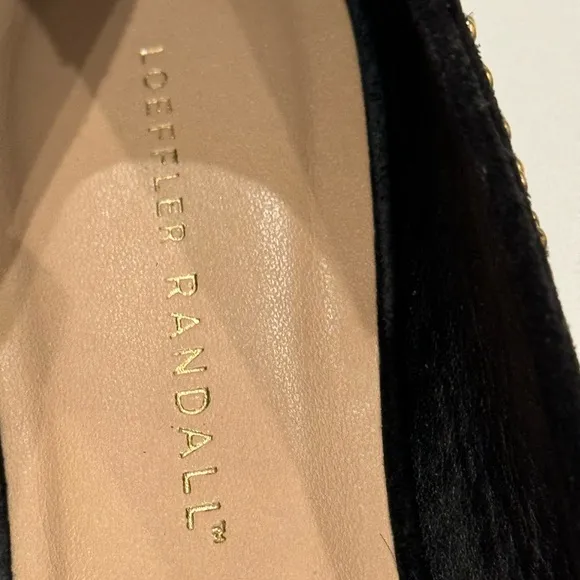 Loeffler Randall Braise Studded Gold Flats