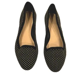 Loeffler Randall Braise Studded Gold Flats