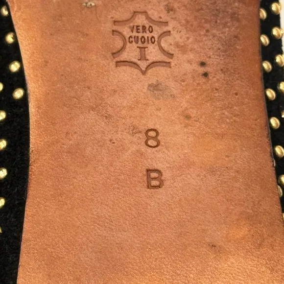 Loeffler Randall Braise Studded Gold Flats