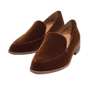 Madewell Loafers Womens Size 10 Brown The Frances Velvet Slip On Shoes Mules