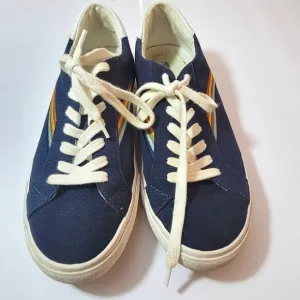 Madewell Shoes with Rainbows, Navy size 7.5 W/ 6M unisex low top