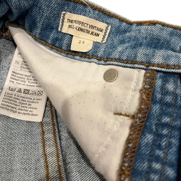 Madewell The Perfect Vintage Jean, Sz 24