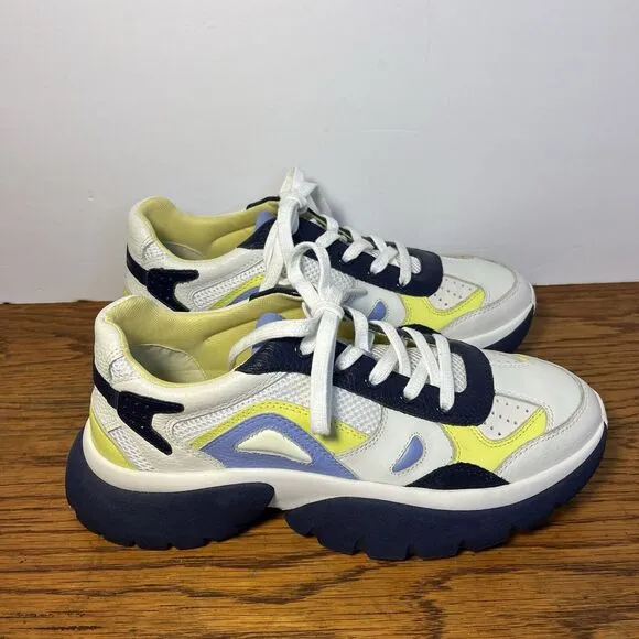 Maje W20 Urban Leather sneakers Size 41 EU Sz 11 US Chunky Trainers Retail $295