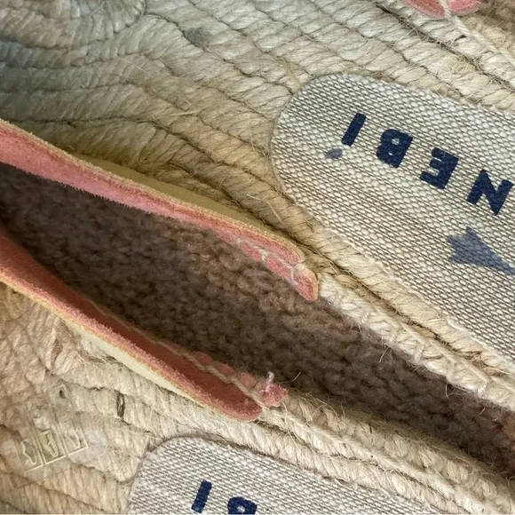 Manebi Blush Pink Slide Espadrilles