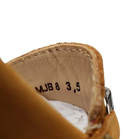 Marc Joseph | NIB Lexington Tan Nobuck Preppy Classic Leather Loafers Girl's 3.5