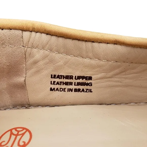 Marc Joseph | NIB Lexington Tan Nobuck Preppy Classic Leather Loafers Girl's 3.5