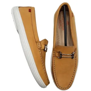 Marc Joseph | NIB Lexington Tan Nobuck Preppy Classic Leather Loafers Girl's 5