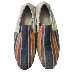 Marco Delli Size 39, US 8 Italy Taylor Flat Saddle Shoe Multicolored Luxury