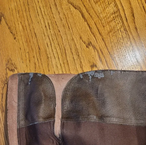 Matisse Brown Distressed Genuine Leather Tall Shoes Boots Size 8