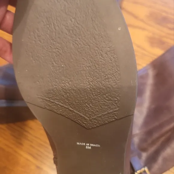 Matisse Brown Distressed Genuine Leather Tall Shoes Boots Size 8