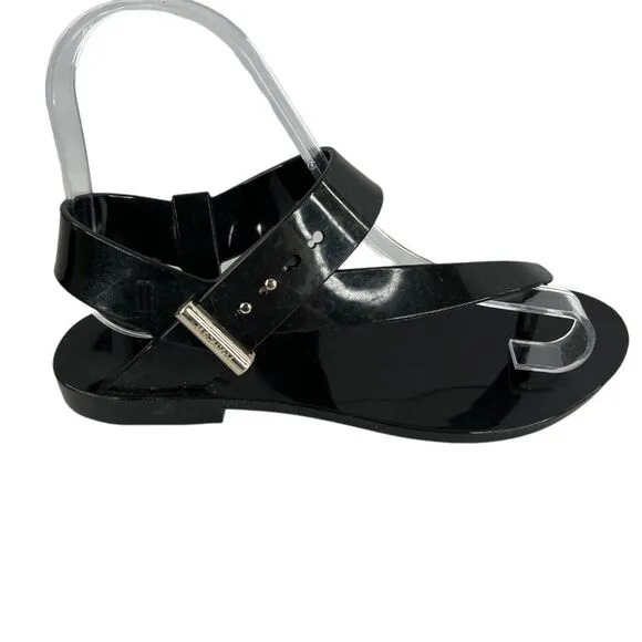 Melissa &amp; Jason Wu Black Charlotte Sandals Size 5