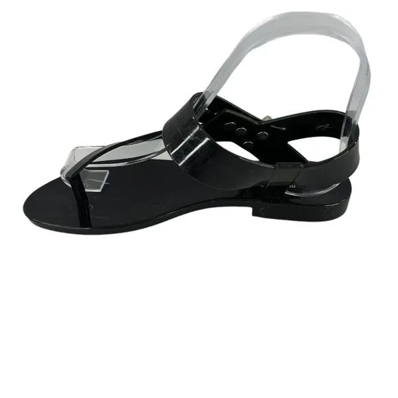 Melissa &amp; Jason Wu Black Charlotte Sandals Size 5