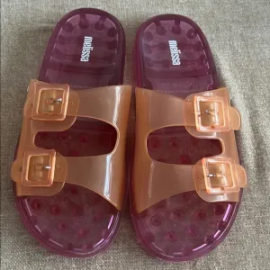 Melissa Sandals - Pink and Orange