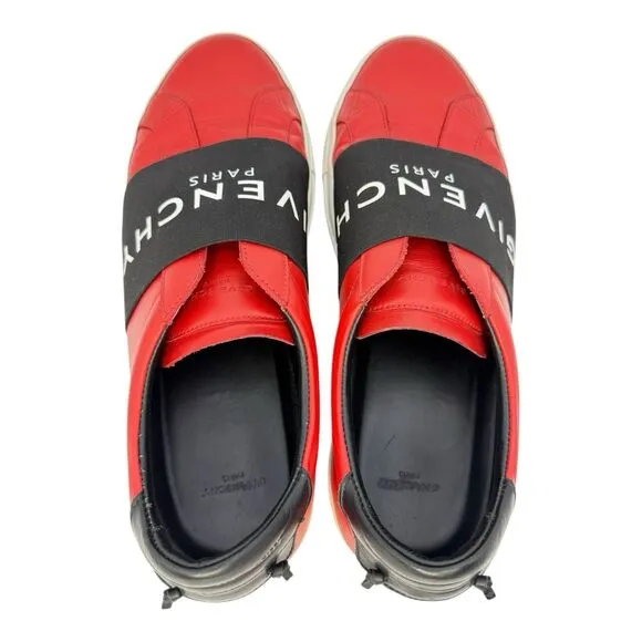 Men Givenchy Red/Black US Size 9 EU 42 Urban Street Sneakers Limited Edition
