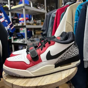 Mens Air Jordan Legacy 312 Low Black Varsity Red White