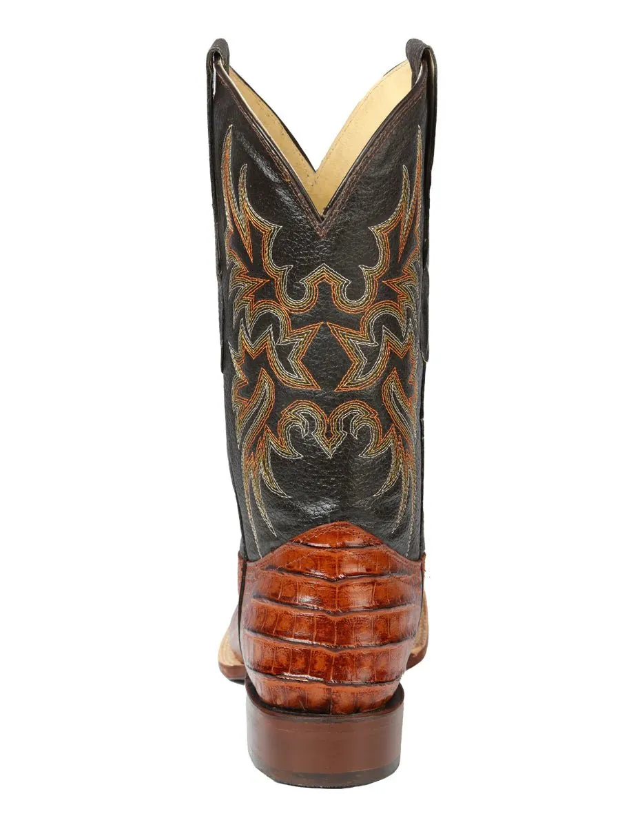 Men's Cocodrilo Belly Leather Western Cowboy Rodeo Boots 'El Señor De Los Cielos' 44939