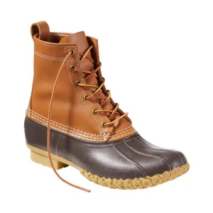 Men's L.L. Bean Boots Brown 8&quot; Size 10 Waterproof Goretex Duck Boots