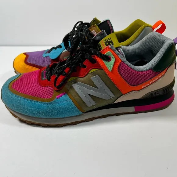 Men’s New Balance 574 V2 Pink Glow Sneakers