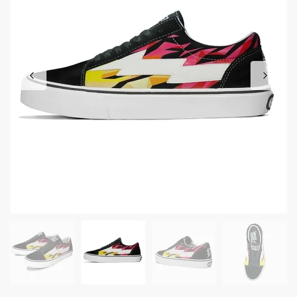 Mens Revenge x Storm Lightning Sneakers