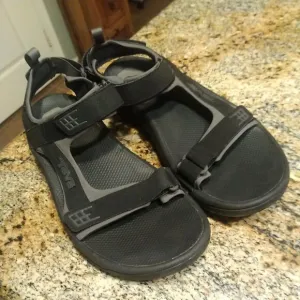 MEN'S TEVA 4289 M MINAM BLACK SPORT EVERYDAY SANDALS $80 US 11