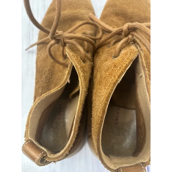 Men's UGG Suede Chukka Boots Size 10.5 Brown Lace Up