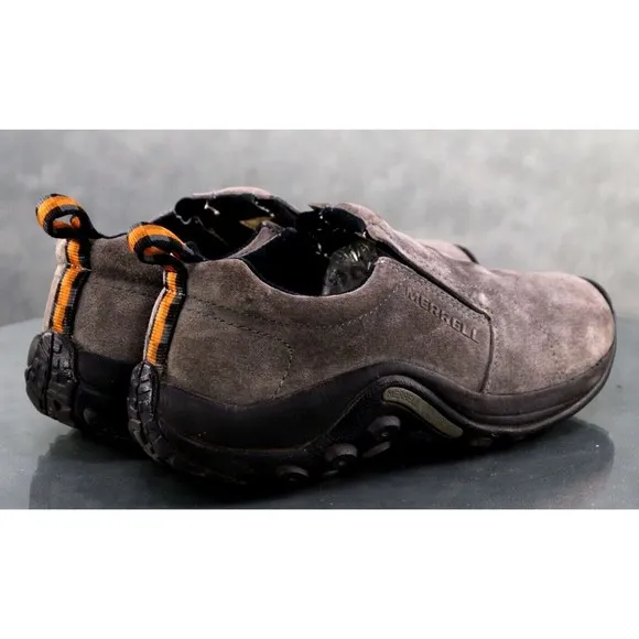 Merrell Jungle Moc Women's Pewter Loafers Shoes Size 8.5 Suede Gray