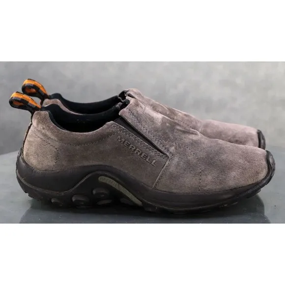 Merrell Jungle Moc Women's Pewter Loafers Shoes Size 8.5 Suede Gray