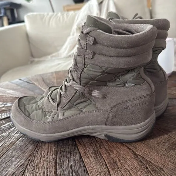 Merrell Womens Approach Nova Tactical Lace Up Winter Boots Waterproof Hiking
