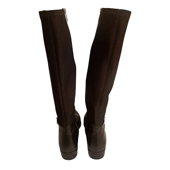 Michael Kors Hamilton Leather Riding Boot