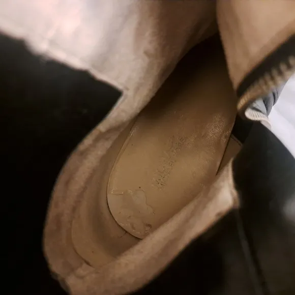 Michael Kors Hamilton Leather Riding Boot