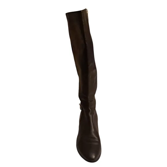 Michael Kors Hamilton Leather Riding Boot