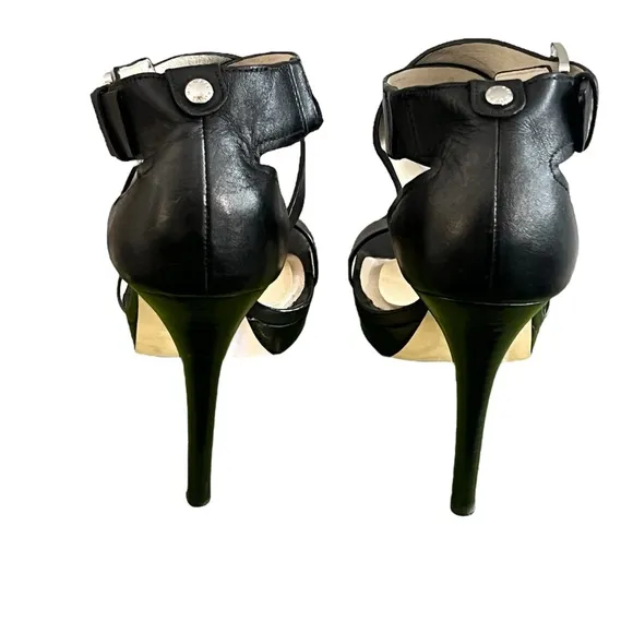 MICHAEL Michael Kors “Josephine” Platform Sandals Size 9 Black