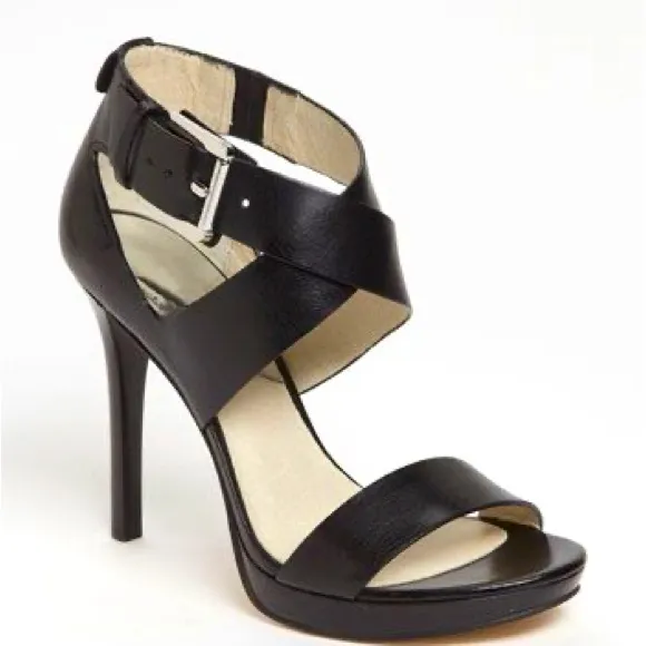 MICHAEL Michael Kors “Josephine” Platform Sandals Size 9 Black