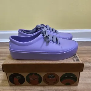 Mini Melissa Street lilac sneakers, size US 4
