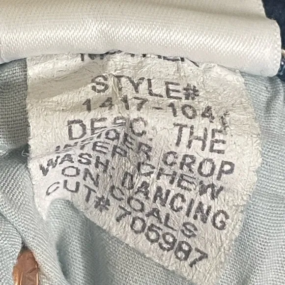 MOTHER The Insider Crop Step Chew Jeans in Dancing On Coals