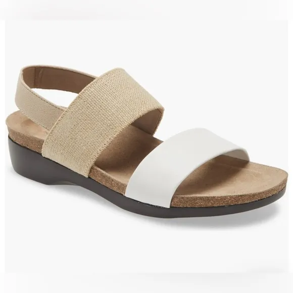 Munro white sandals