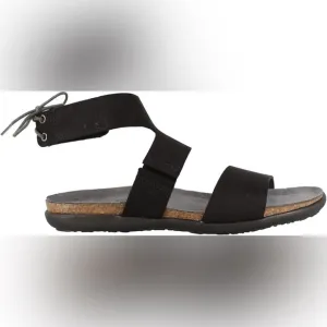 NAOT Women's, Larissa Low Heel Sandals Black 37 US size 6 new
