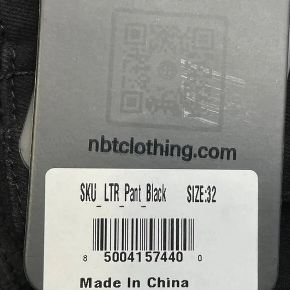 NBT Clothing Men's License To Rise Motorcycle Cargo Pants Black Size 32 – Street