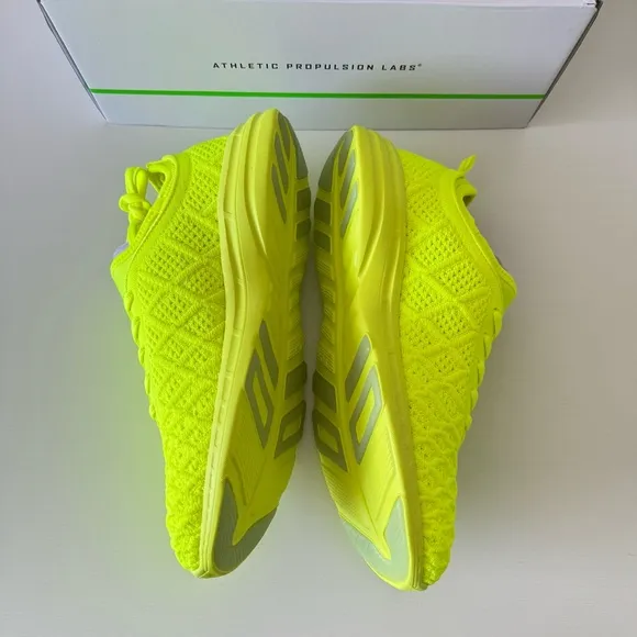 NEW! APL Techloom Phantom Neon Yellow Sneakers, Size 9