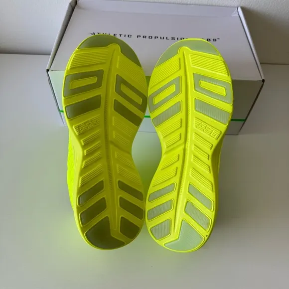 NEW! APL Techloom Phantom Neon Yellow Sneakers, Size 9