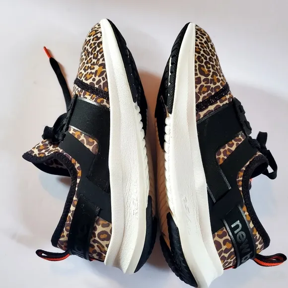 New Balance Leopard Print Sneakers with Black Accents Size 7.5
