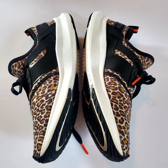 New Balance Leopard Print Sneakers with Black Accents Size 7.5