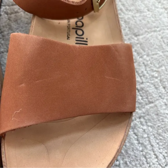 New Birkenstock Papillio Glenda Pecan Brown Platform Sandals Women EU 39 Narrow