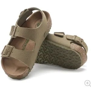 New Birkinstock Kids Little Boys Girls Unisex 28 Us 10 Khaki 1024376 Sandals