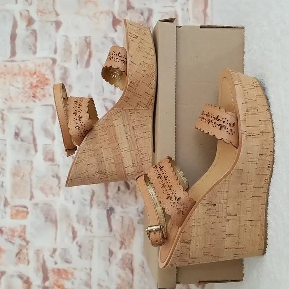 New Coach Gena Wedge Sandal
