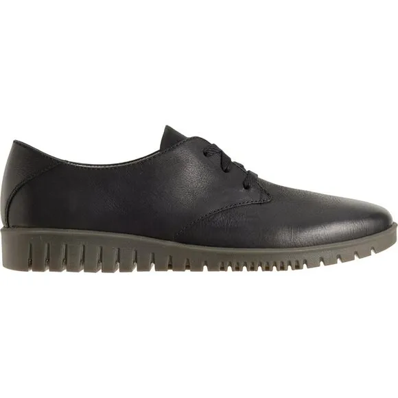 NEW Dansko women  Libbie Lace-Up Loafers - Burnished Leather black 253