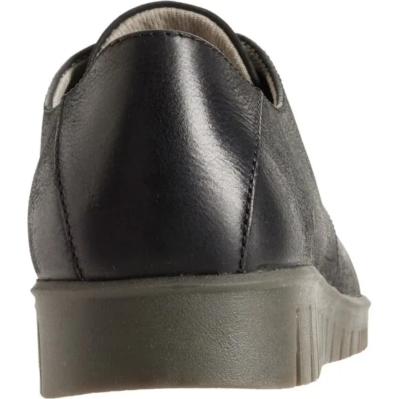 NEW Dansko women  Libbie Lace-Up Loafers - Burnished Leather black 253