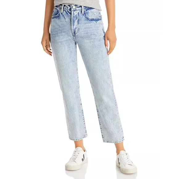 NEW Frame Le Original High Rise Straight Fit Jean Ankle Richlake Women's Size 24