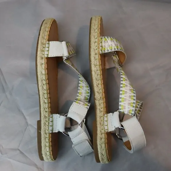 New Frye Kole Asymmetrical Ankle Wrap Dad Sandals